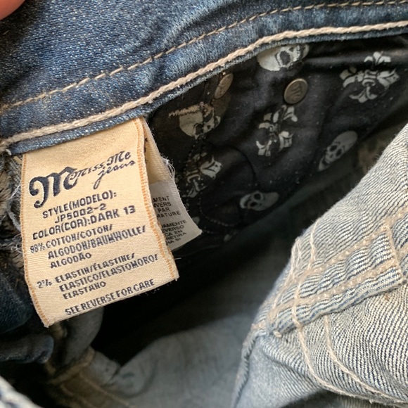 Miss Me boot cut jeans Dark 13 color - Picture 6 of 9